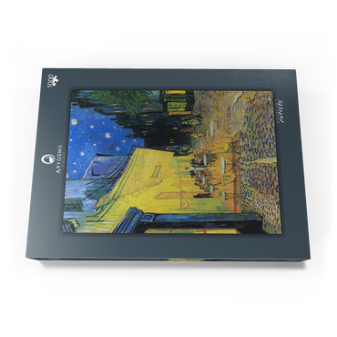 Darstellung des Puzzle Motivs Vincent van Gogh's Café Terrace at Night (1888) 1000 Puzzle Schachtel Ansicht3