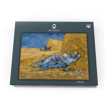 Darstellung des Puzzle Motivs Vincent van Gogh's The Siesta (1890) 200 Puzzle Schachtel Ansicht3