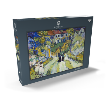 Darstellung des Puzzle Motivs Vincent van Gogh's Stairway at Auvers (1890) 1000 Puzzle Schachtel Ansicht2