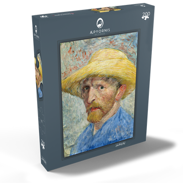 Darstellung des Puzzle Motivs Vincent van Gogh's Self-Portrait (1887) 200 Puzzle Schachtel Ansicht2