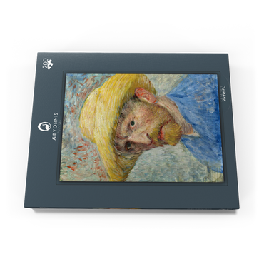 Darstellung des Puzzle Motivs Vincent van Gogh's Self-Portrait (1887) 200 Puzzle Schachtel Ansicht3