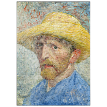 Darstellung des Puzzle Motivs puzzleplate Vincent van Gogh's Self-Portrait (1887) 200 Puzzle