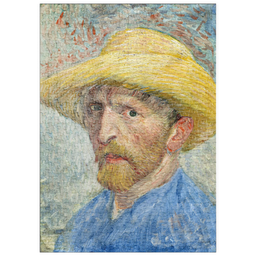 Darstellung des Puzzle Motivs puzzleplate Vincent van Gogh's Self-Portrait (1887) 500 Puzzle