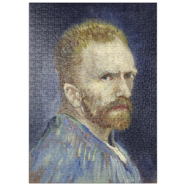 Darstellung des Puzzle Motivs puzzleplate Vincent van Gogh's Self-Portrait (1887) 500 Puzzle