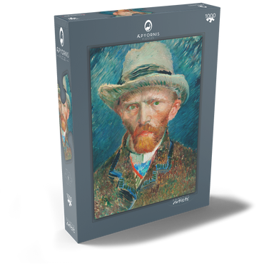 Darstellung des Puzzle Motivs Self-portrait (1887) by Vincent van Gogh 1000 Puzzle Schachtel Ansicht2