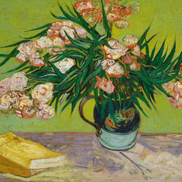 Darstellung des Puzzle Motivs Oleanders (1888) by Vincent van Gogh 200 Puzzle 3D Modell