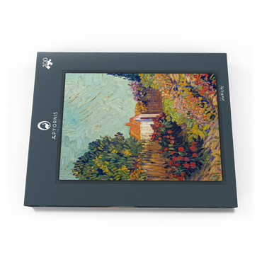 Darstellung des Puzzle Motivs Landscape (1925–1928) by Vincent van Gogh 100 Puzzle Schachtel Ansicht3