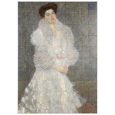 Darstellung des Puzzle Motivs puzzleplate Gustav Klimt's Portrait of Hermine Gallia (1904) 100 Puzzle