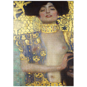 Darstellung des Puzzle Motivs puzzleplate Gustav Klimt's Judith and the Head of Holofernes (1901) 1000 Puzzle