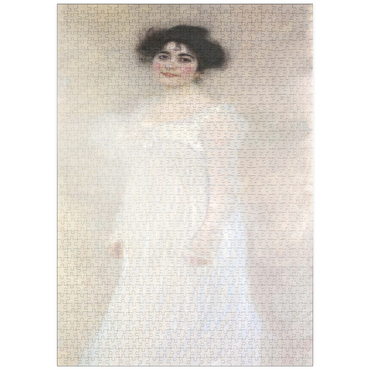 Darstellung des Puzzle Motivs puzzleplate Serena Pulitzer Lederer (1899) by Gustav Klimt 1000 Puzzle