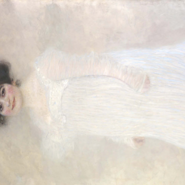 Darstellung des Puzzle Motivs Serena Pulitzer Lederer (1899) by Gustav Klimt 100 Puzzle 3D Modell