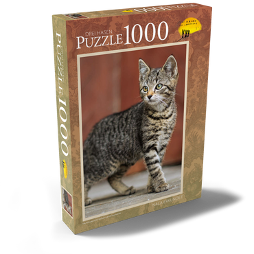 Darstellung des Puzzle Motivs Nala erkundet 1000 Puzzle Schachtel Ansicht2
