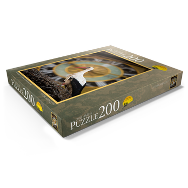 Darstellung des Puzzle Motivs Storchenzeit 200 Puzzle Schachtel Ansicht1