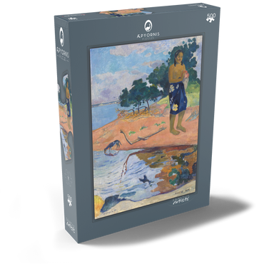 Darstellung des Puzzle Motivs Haere Pape (1892) by Paul Gauguin 500 Puzzle Schachtel Ansicht2