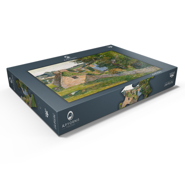 Darstellung des Puzzle Motivs The Field of Derout-Lollichon (1886) by Paul Gauguin 1000 Puzzle Schachtel Ansicht1