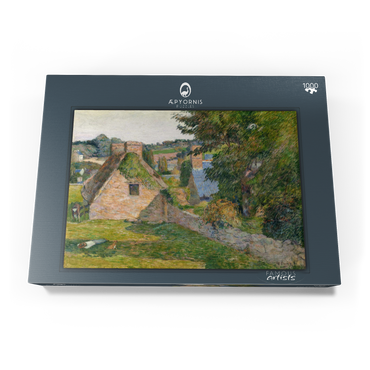 Darstellung des Puzzle Motivs The Field of Derout-Lollichon (1886) by Paul Gauguin 1000 Puzzle Schachtel Ansicht3