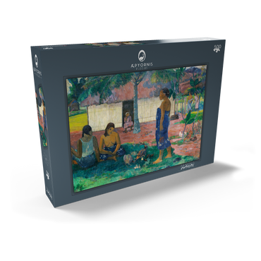 Darstellung des Puzzle Motivs Why Are You Angry? (No te aha oe riri) (1896) by Paul Gauguin 500 Puzzle Schachtel Ansicht2