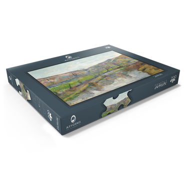 Darstellung des Puzzle Motivs Brittany Landscape (1888) by Paul Gauguin 200 Puzzle Schachtel Ansicht1