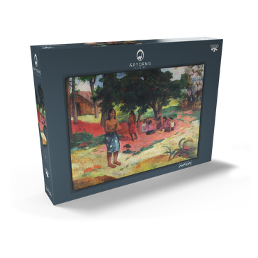 Darstellung des Puzzle Motivs Whispered Words (Parau Parau) (1892) by Paul Gauguin 1000 Puzzle Schachtel Ansicht2