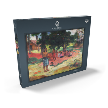 Darstellung des Puzzle Motivs Whispered Words (Parau Parau) (1892) by Paul Gauguin 200 Puzzle Schachtel Ansicht2