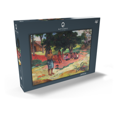 Darstellung des Puzzle Motivs Whispered Words (Parau Parau) (1892) by Paul Gauguin 500 Puzzle Schachtel Ansicht2