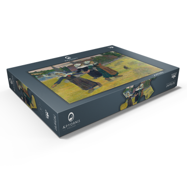 Darstellung des Puzzle Motivs Breton Girls Dancing, Pont-Aven (1888) by Paul Gauguin 1000 Puzzle Schachtel Ansicht1