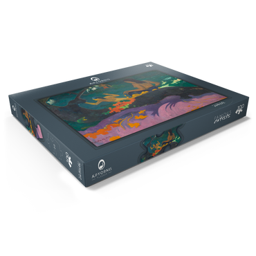 Darstellung des Puzzle Motivs By the Sea (Fatata te Miti) 1892 by Paul Gauguin 100 Puzzle Schachtel Ansicht1