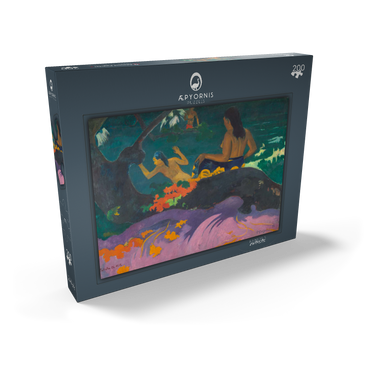 Darstellung des Puzzle Motivs By the Sea (Fatata te Miti) 1892 by Paul Gauguin 200 Puzzle Schachtel Ansicht2