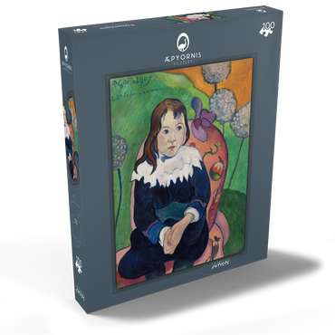 Darstellung des Puzzle Motivs Mr. Loulou (Louis Le Ray) (1890) by Paul Gauguin 100 Puzzle Schachtel Ansicht2