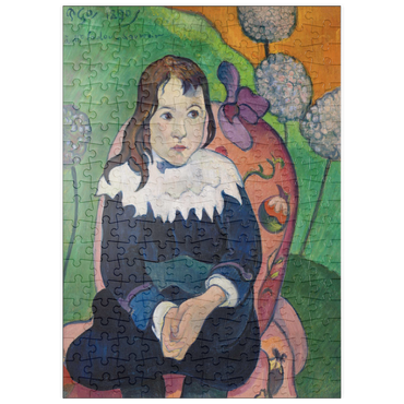 Darstellung des Puzzle Motivs puzzleplate Mr. Loulou (Louis Le Ray) (1890) by Paul Gauguin 200 Puzzle