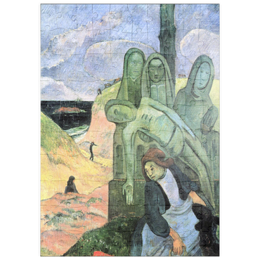 Darstellung des Puzzle Motivs puzzleplate Paul Gauguin's The Green Christ (1889) 100 Puzzle