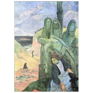 Darstellung des Puzzle Motivs puzzleplate Paul Gauguin's The Green Christ (1889) 200 Puzzle