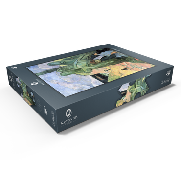 Darstellung des Puzzle Motivs Paul Gauguin's The Green Christ (1889) 500 Puzzle Schachtel Ansicht1