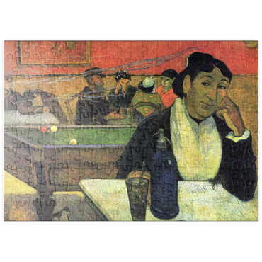 Darstellung des Puzzle Motivs puzzleplate Paul Gauguin's Night café, Arles (1888) 200 Puzzle