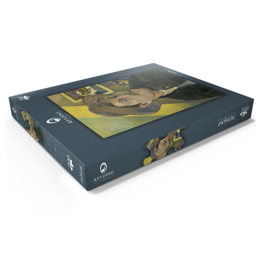 Darstellung des Puzzle Motivs Paul Gauguin's Self-Portrait in a Hat (1893) 200 Puzzle Schachtel Ansicht1