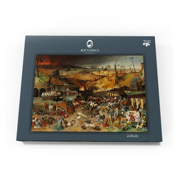 Darstellung des Puzzle Motivs The Triumph of Death, 1563, by Pieter Bruegel the Elder 200 Puzzle Schachtel Ansicht3