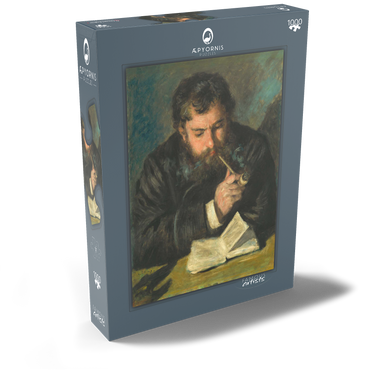 Darstellung des Puzzle Motivs Auguste Renoir (1872) by Claude Monet 1000 Puzzle Schachtel Ansicht2