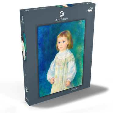 Darstellung des Puzzle Motivs Lucie Berard (Child in White) (1883) by Pierre-Auguste Renoir 100 Puzzle Schachtel Ansicht2