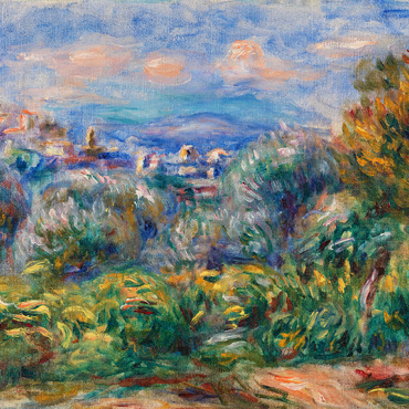 Darstellung des Puzzle Motivs Landscape (Paysage) (1917) by Pierre-Auguste Renoir 200 Puzzle 3D Modell
