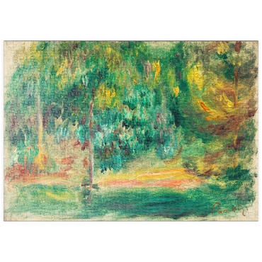 Darstellung des Puzzle Motivs puzzleplate Paysage (1900) by Pierre-Auguste Renoir 500 Puzzle
