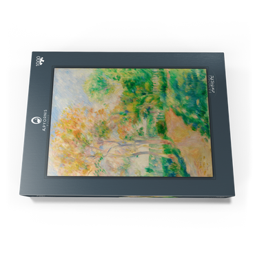 Darstellung des Puzzle Motivs Autumn Landscape (Paysage d'automne) (1884) by Pierre-Auguste Renoir 1000 Puzzle Schachtel Ansicht3