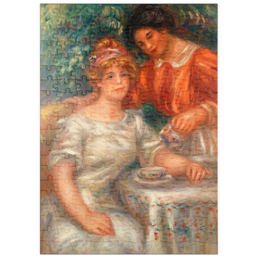 Darstellung des Puzzle Motivs puzzleplate Tea Time (1911) by Pierre-Auguste Renoir 200 Puzzle