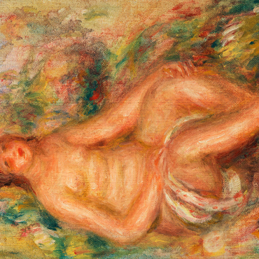 Darstellung des Puzzle Motivs Bather (Baigneuse) (1918) by Pierre-Auguste Renoir 1000 Puzzle 3D Modell