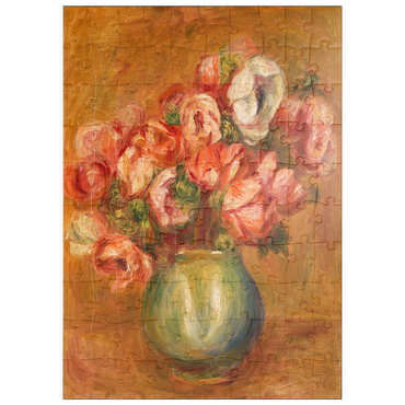 Darstellung des Puzzle Motivs puzzleplate Anemones (Anémones) (1907) by Pierre-Auguste Renoir 100 Puzzle