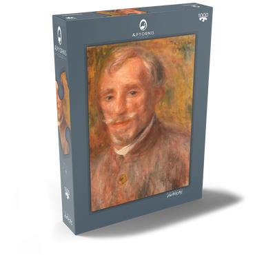 Darstellung des Puzzle Motivs Portrait of Félix Hippolyte-Lucas (1918) by Pierre-Auguste Renoir 1000 Puzzle Schachtel Ansicht2