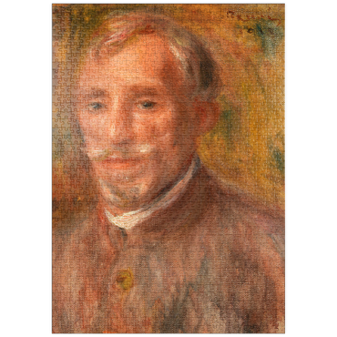 Darstellung des Puzzle Motivs puzzleplate Portrait of Félix Hippolyte-Lucas (1918) by Pierre-Auguste Renoir 1000 Puzzle