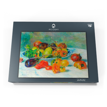 Darstellung des Puzzle Motivs Fruits of the Midi (1881) by Pierre-Auguste Renoir 1000 Puzzle Schachtel Ansicht3