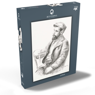 Darstellung des Puzzle Motivs Portrait of Louis Valtat (1904) by Pierre-Auguste Renoir 200 Puzzle Schachtel Ansicht2