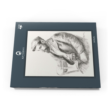 Darstellung des Puzzle Motivs Portrait of Louis Valtat (1904) by Pierre-Auguste Renoir 200 Puzzle Schachtel Ansicht3