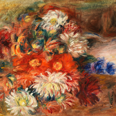 Darstellung des Puzzle Motivs Bouquet (1919) by Pierre-Auguste Renoir 1000 Puzzle 3D Modell